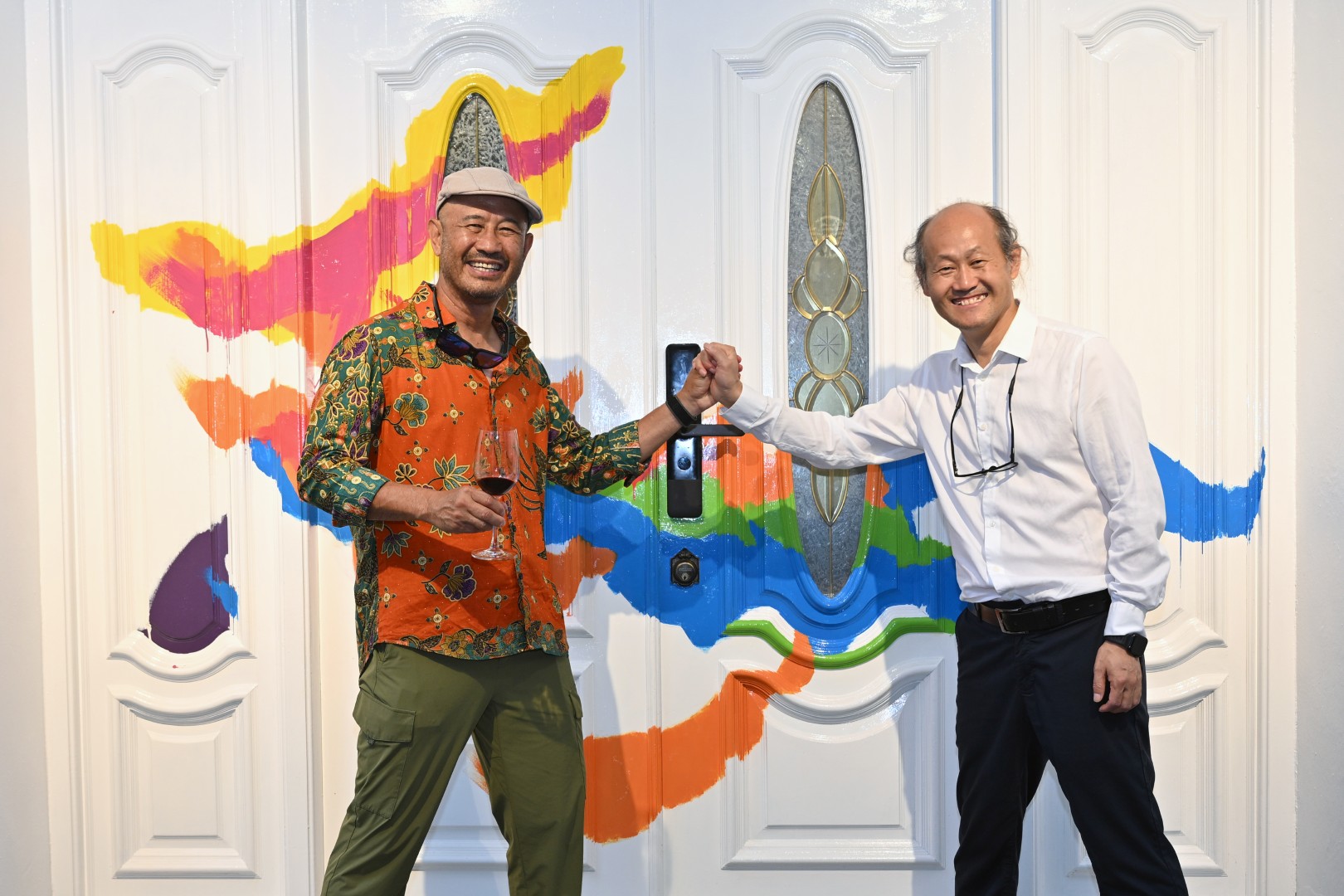 Meeting through art in Taiping.