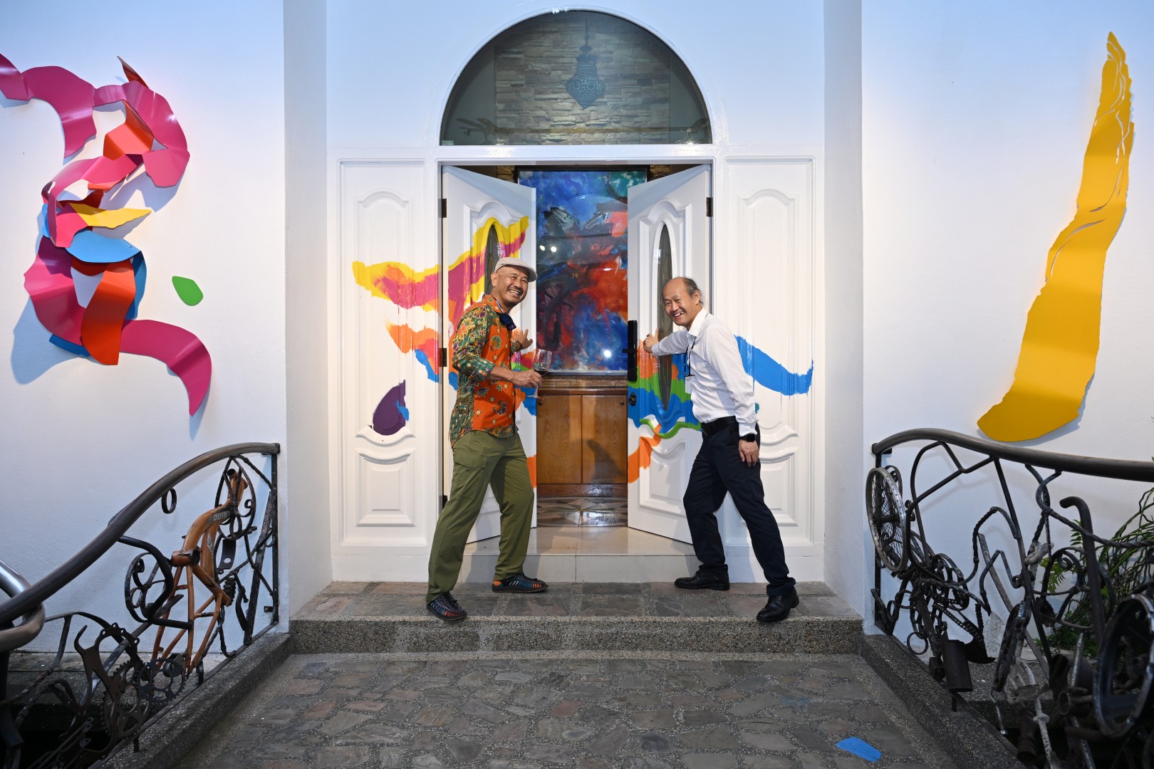 Opening the doors to a home for modern art.