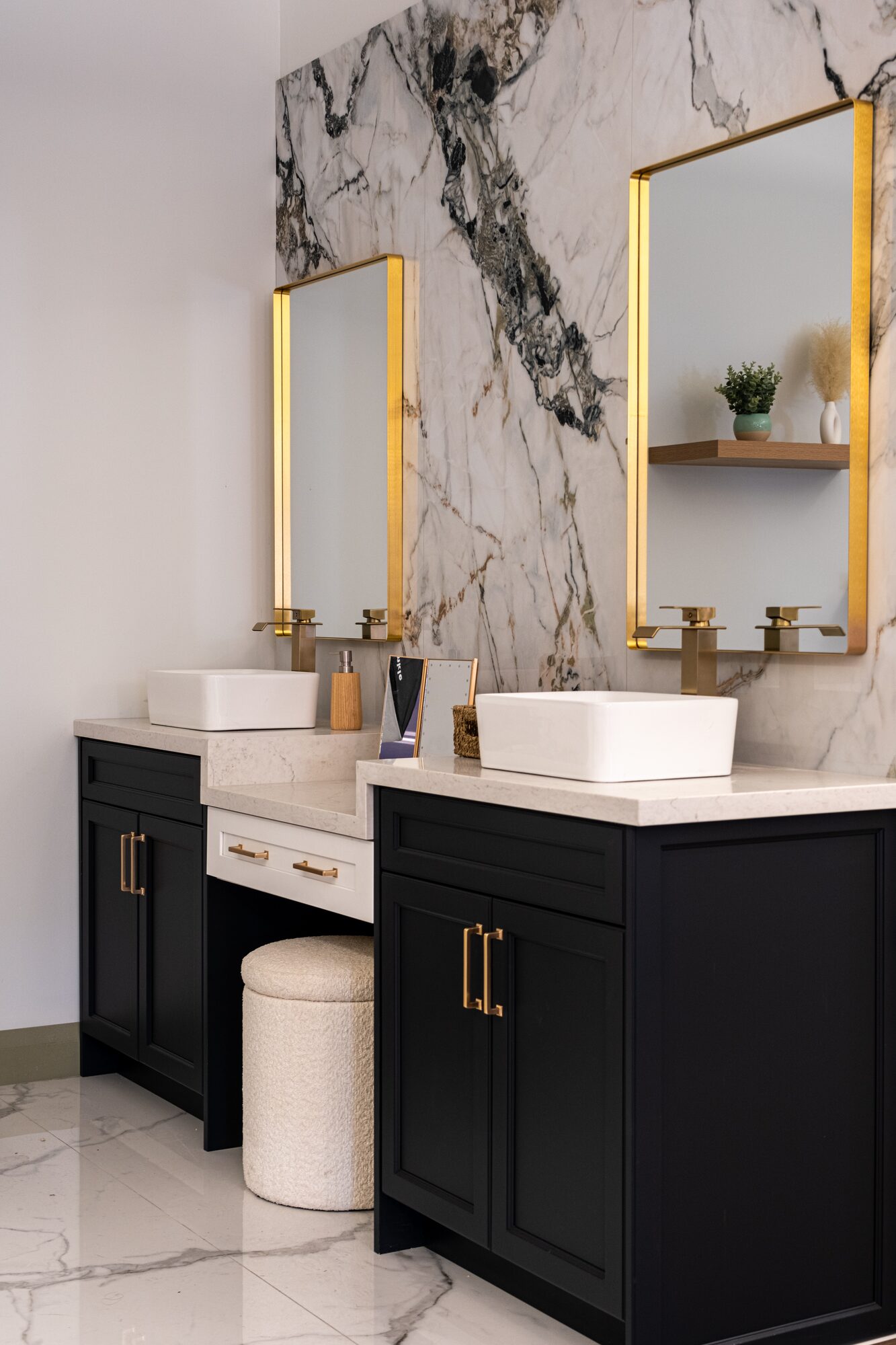 Kitchen and two bathroom renovation on the South Shore by FCD Kitchen & Bath