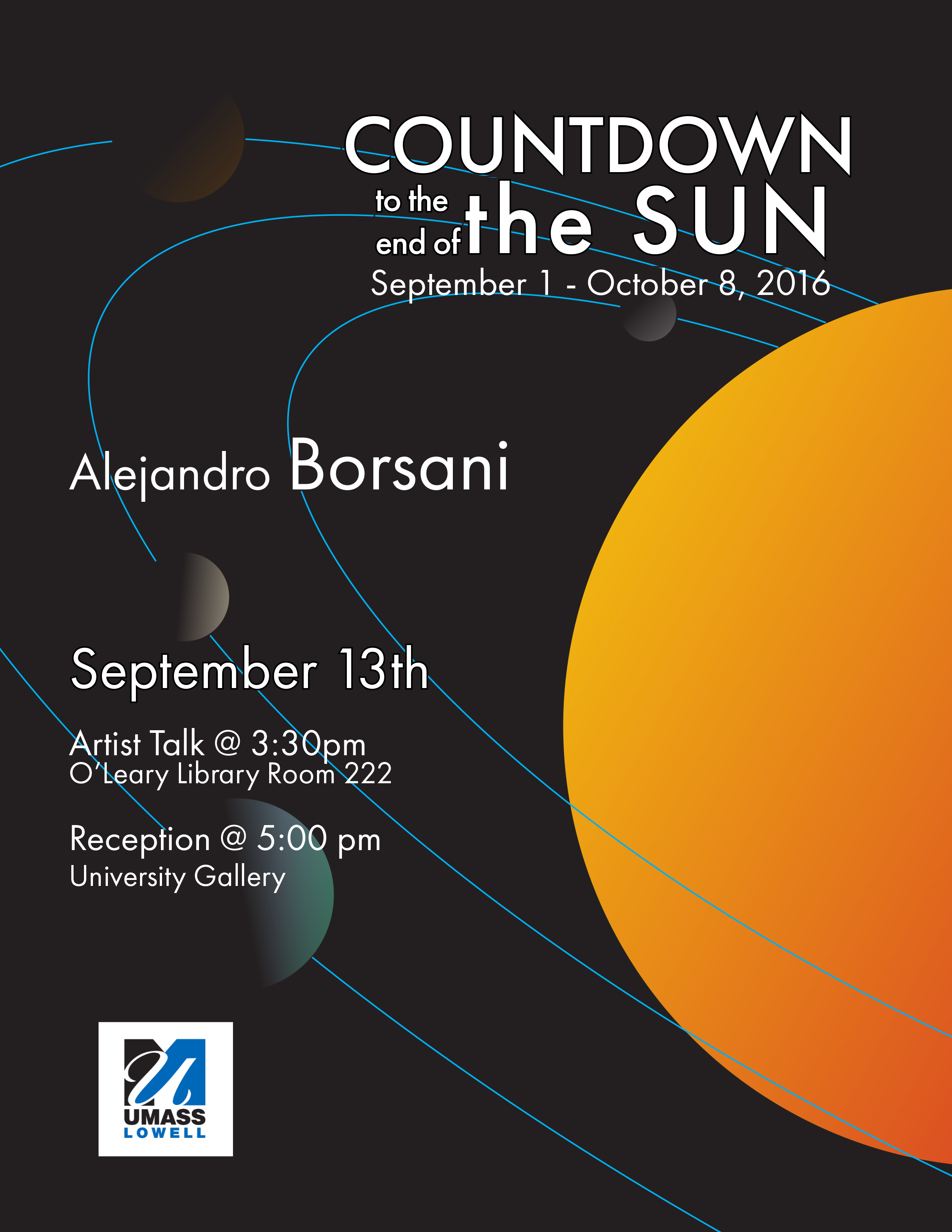 Art show poster
