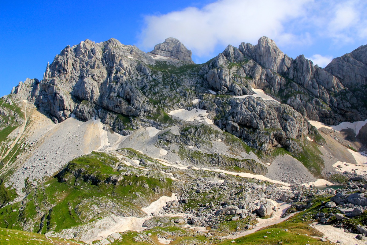 Bobotov Kuk summit ridge, Durmitor National Park