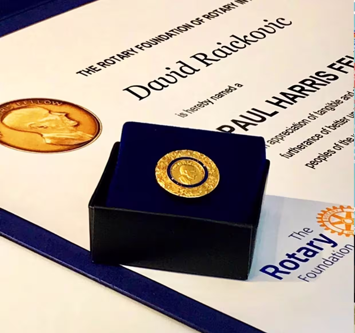 Diploma o certificato professionale incorniciato