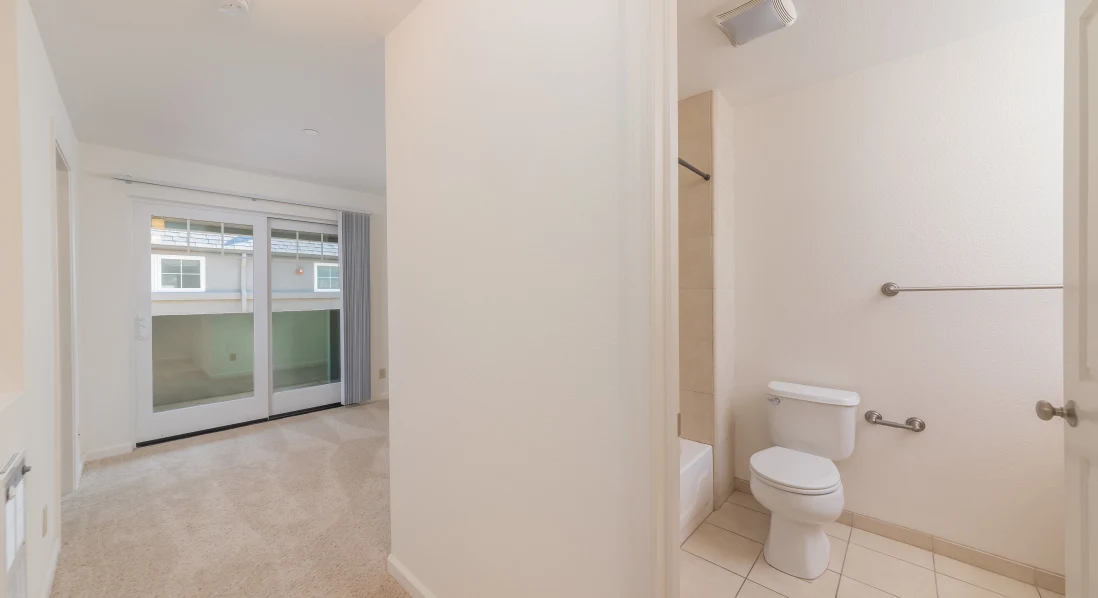 Room with bathroom attached