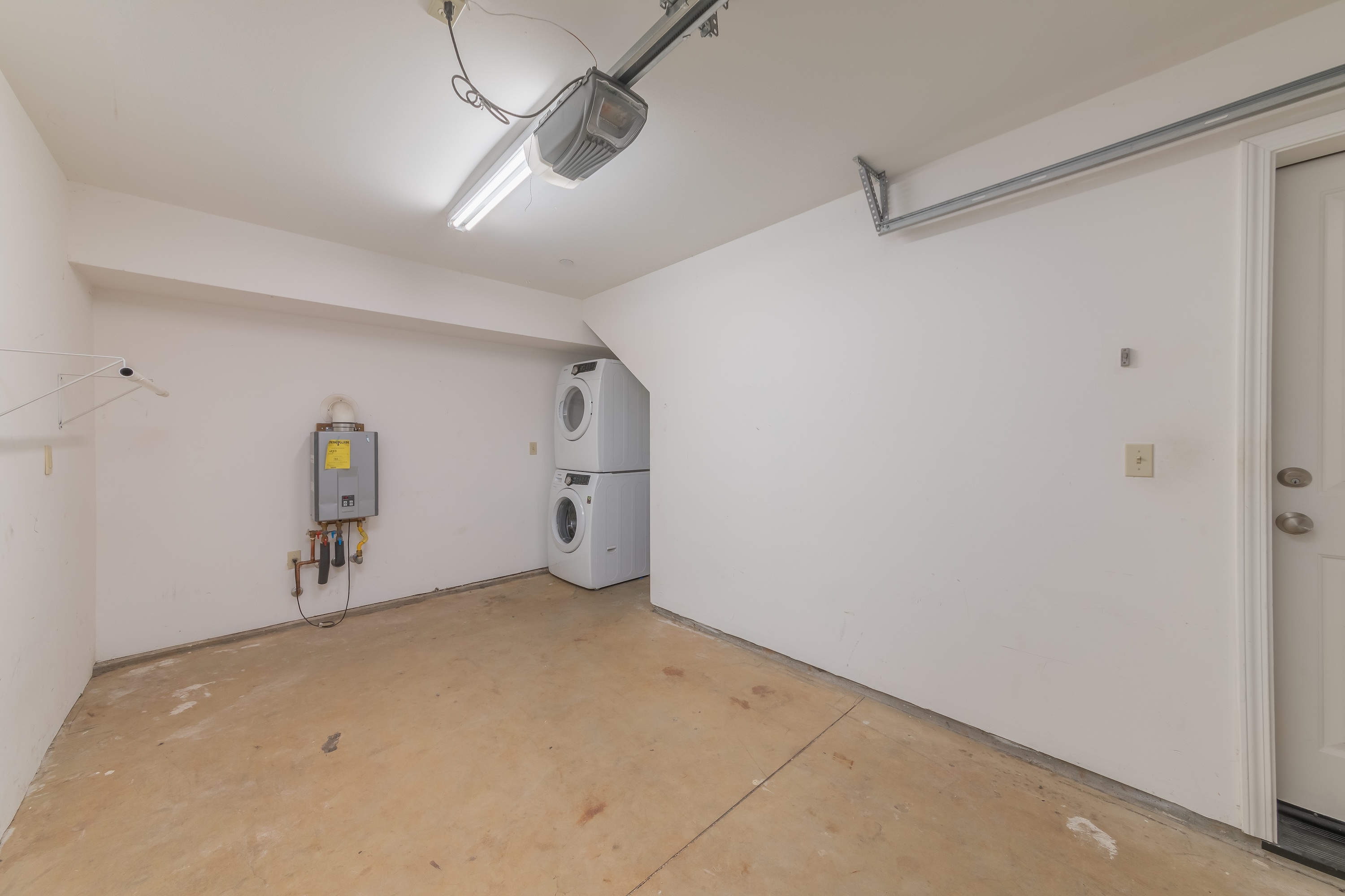 Private in home garage