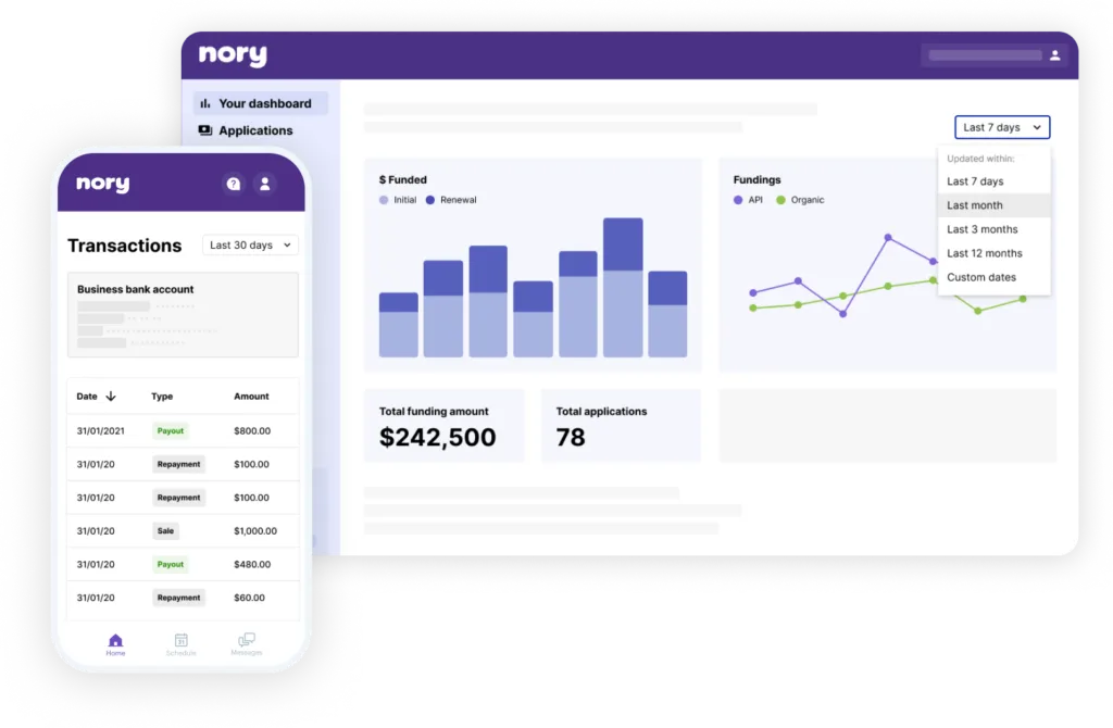 Nory Capital - secure restaurant funding