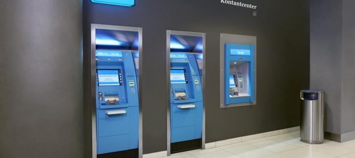 Bankomater i Bankomats etablering i Arlandastad