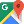 Google Maps icon with a stylized map pin on green and red background.