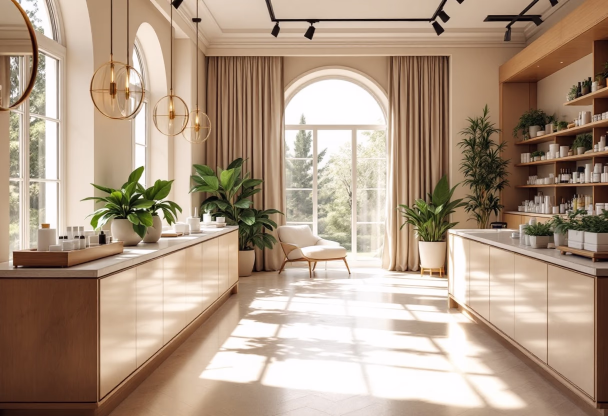 [background image] calm, inviting pharmacy interior