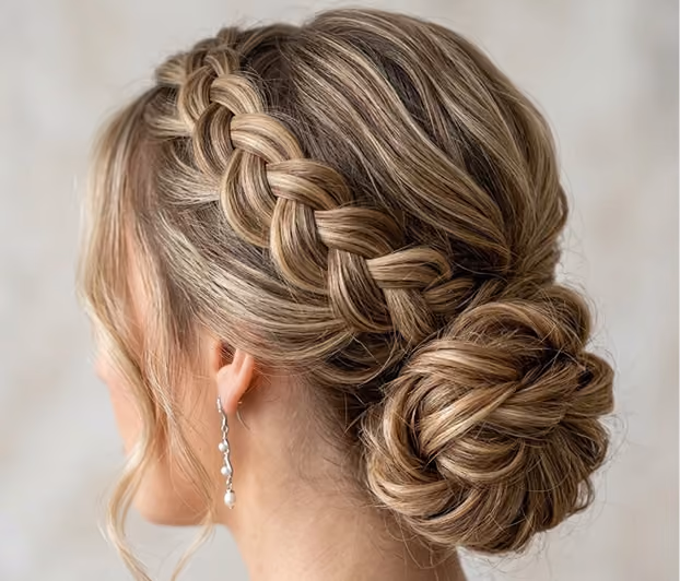image showcasing a hairstyling tip for salons & spa