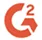 G2 logo with a red letter G and white number 2 inside a red circular arrow.