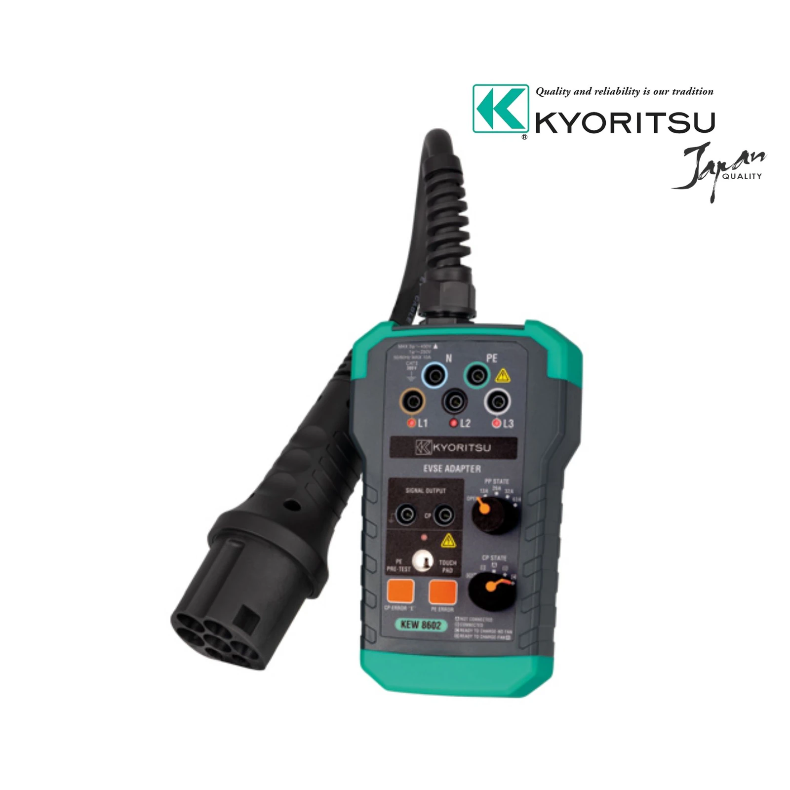 Kyoritsu EVSE adapter product image