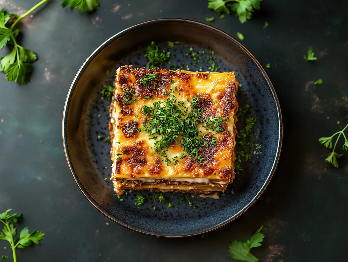 food on a plate