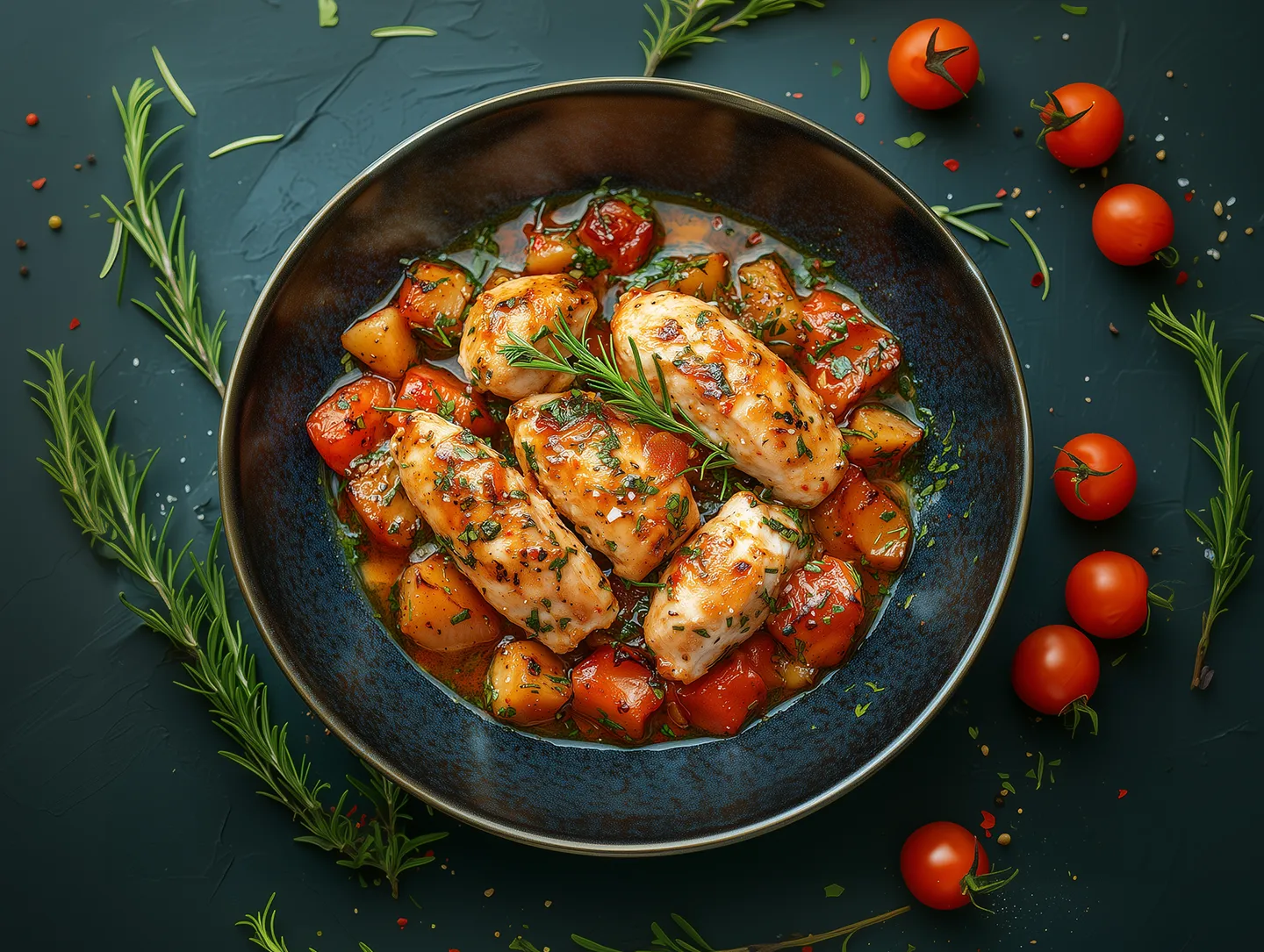 food on a plate
