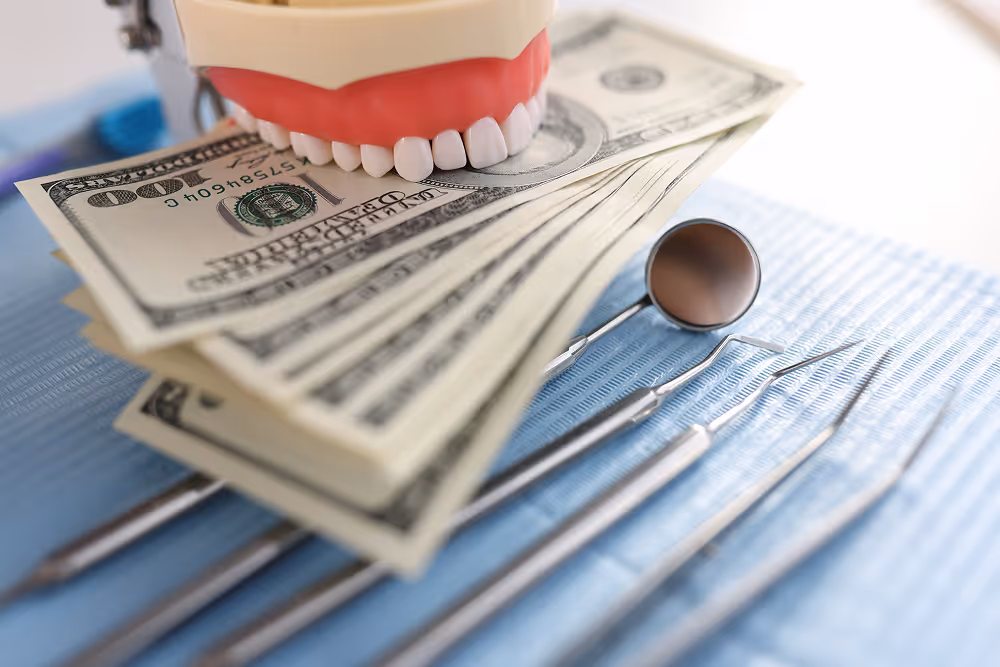 Dental implant cost breakdown comparison chart for single, snap-on, and full-arch options at Arvada Dental Center & Implants in Arvada, CO