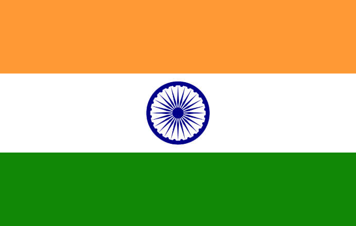 India Flag  at Faith Christian Fellowship