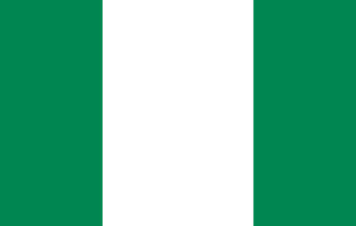 Nigeria Flag  at Faith Christian Fellowship