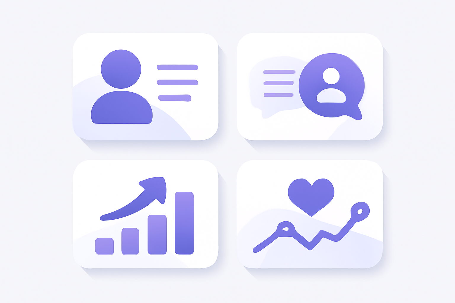 Four Twitter tracker categories comparison illustration