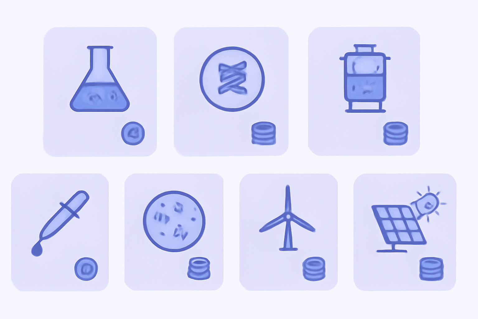 Seven X bio generator tools comparison cards