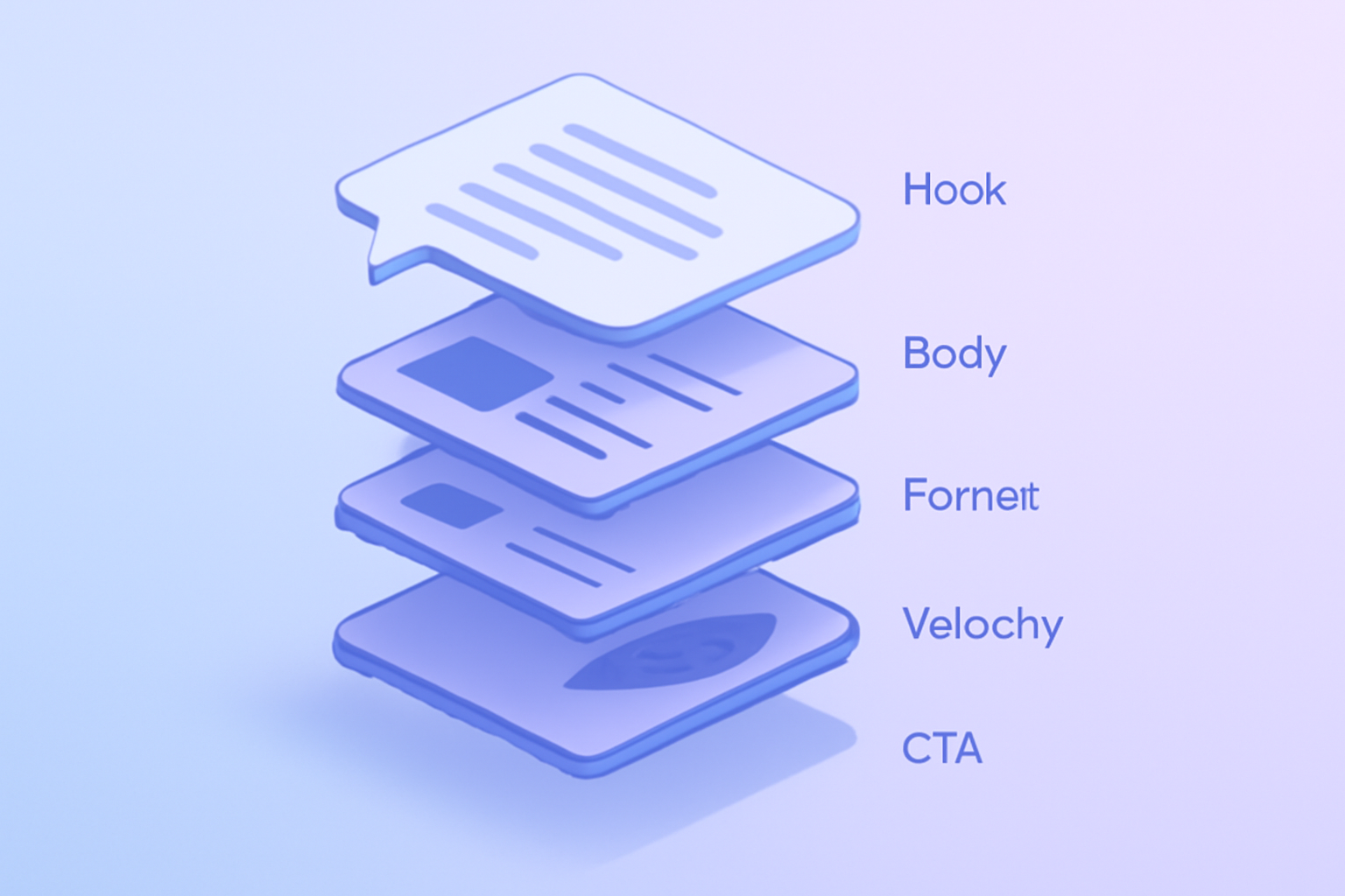 Tweet anatomy dissected into structural layers