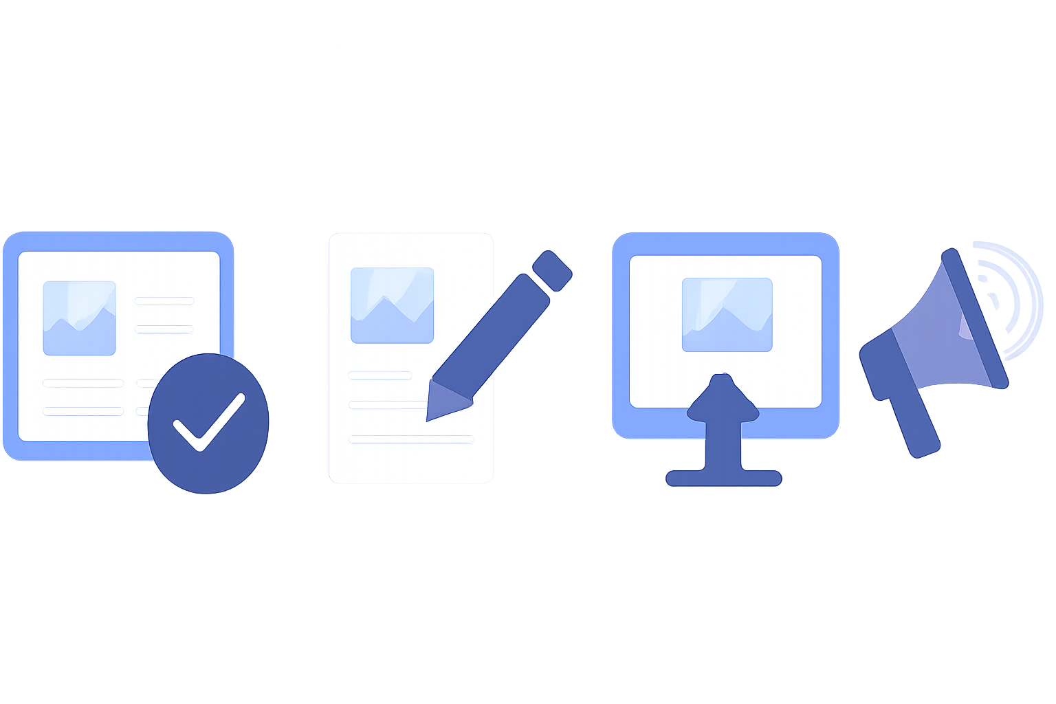 Generator-plus-edit workflow five steps