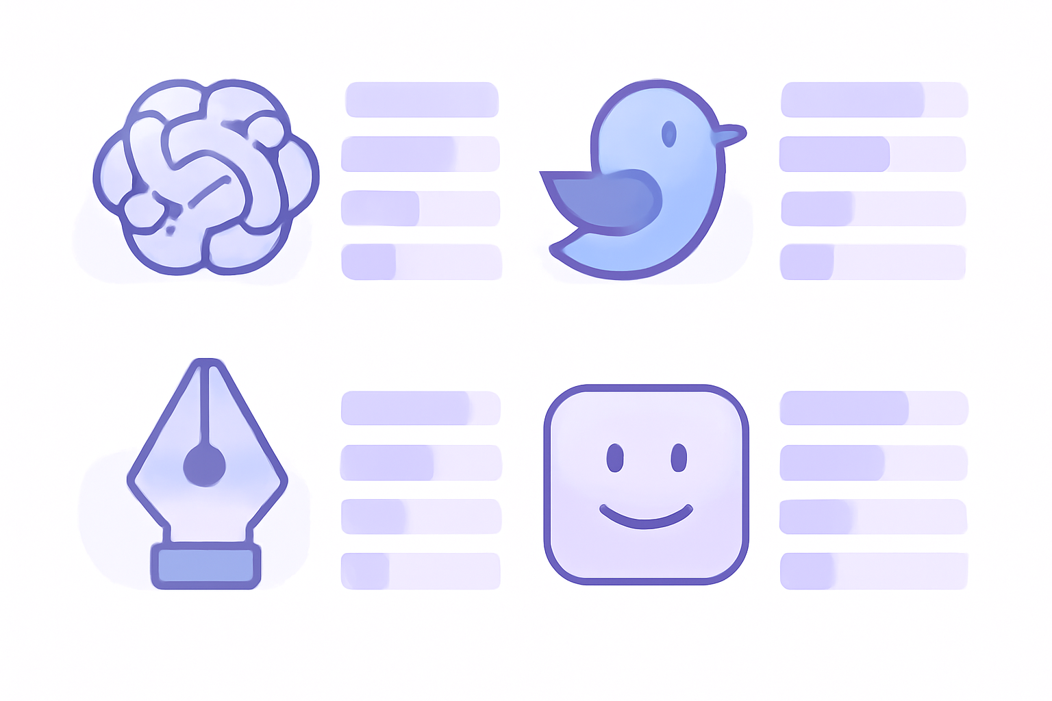 Six X post generator tools comparison grid
