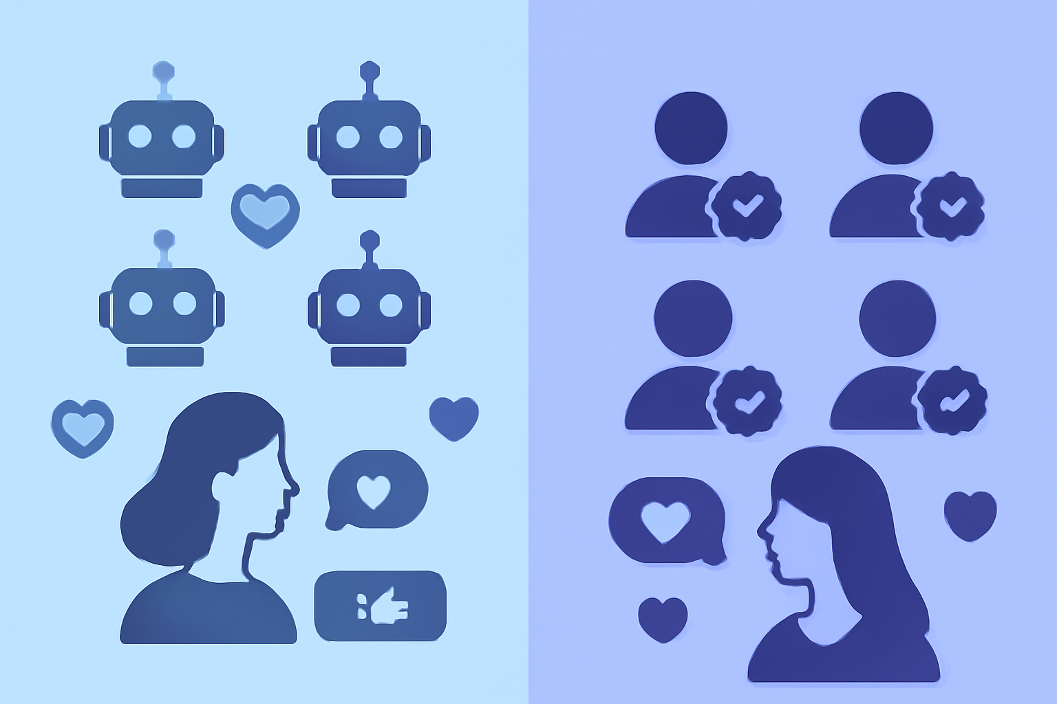Vanity vs quality engagement comparison