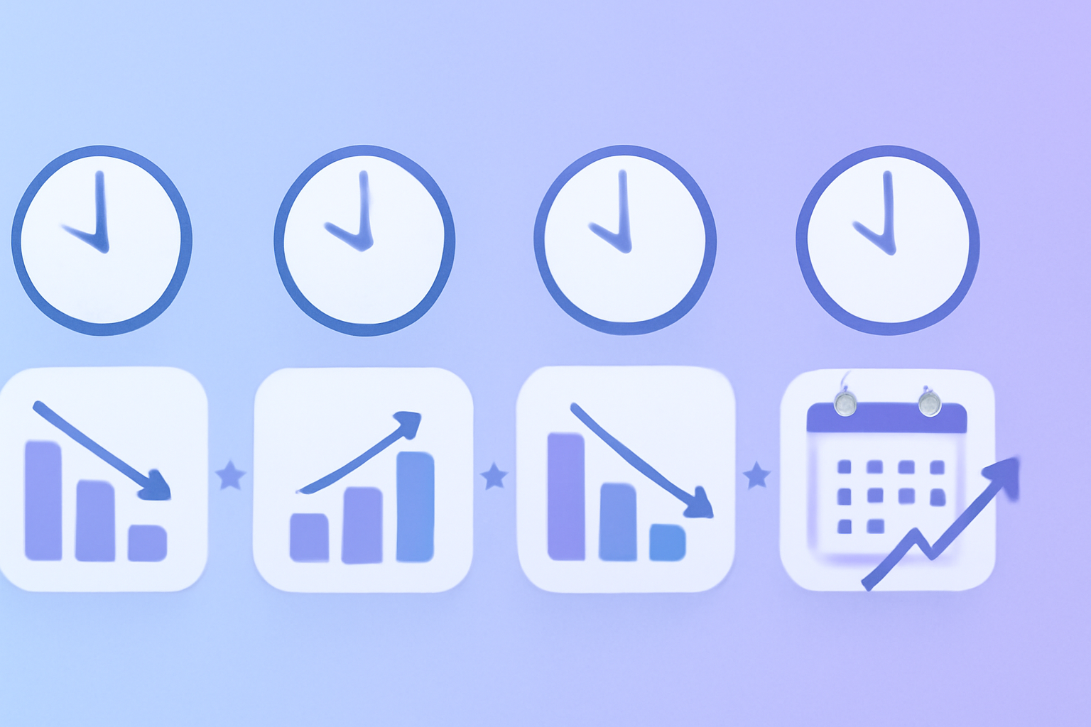 Weekly free analytics workflow four steps