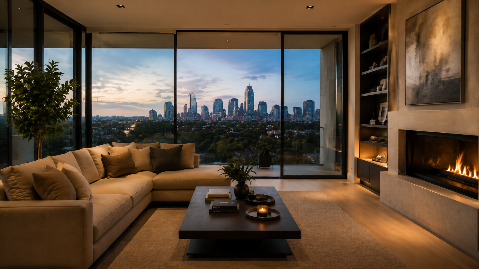 Modern home interior representing the cost of buying a house in DFW and Houston