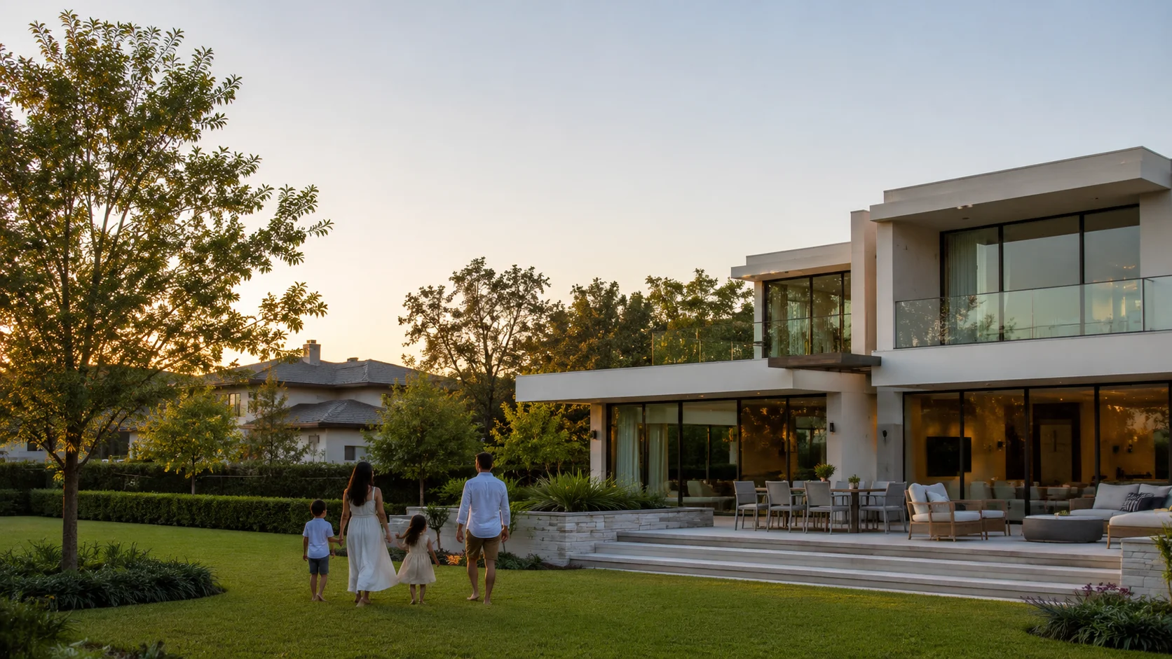 Modern suburban home in Houston area for new residents