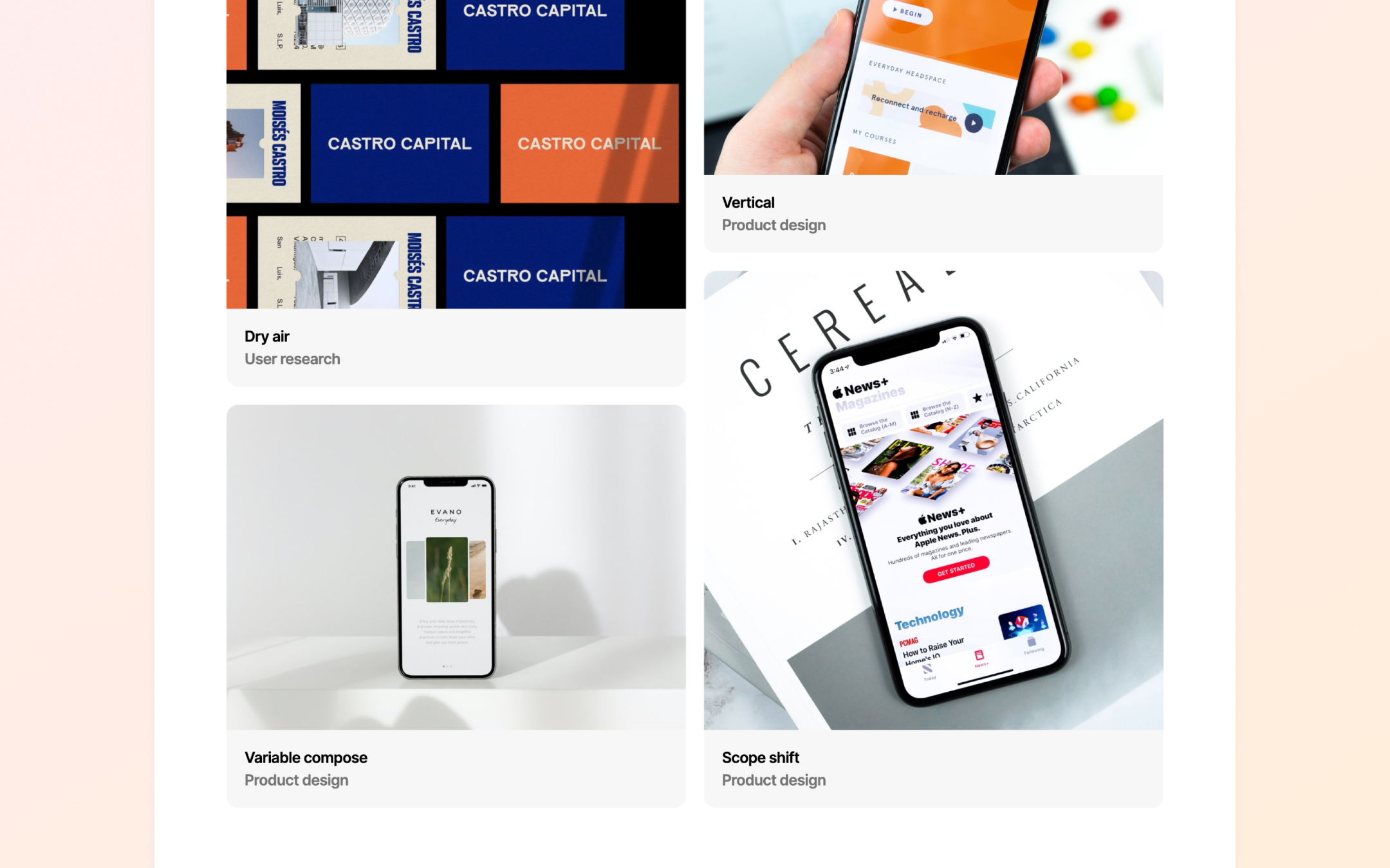 Landon Webflow template image