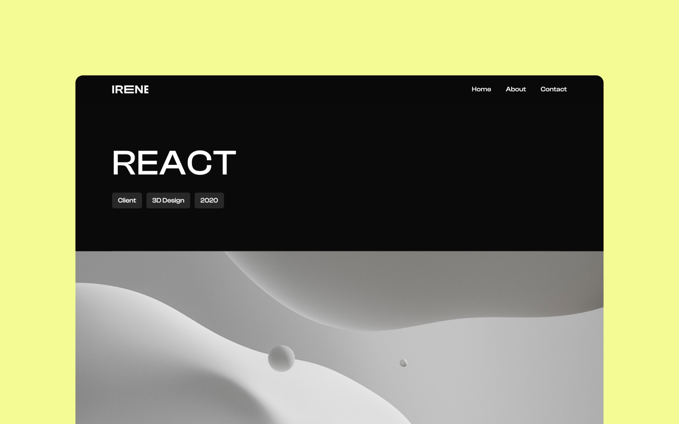 Landon Webflow template image