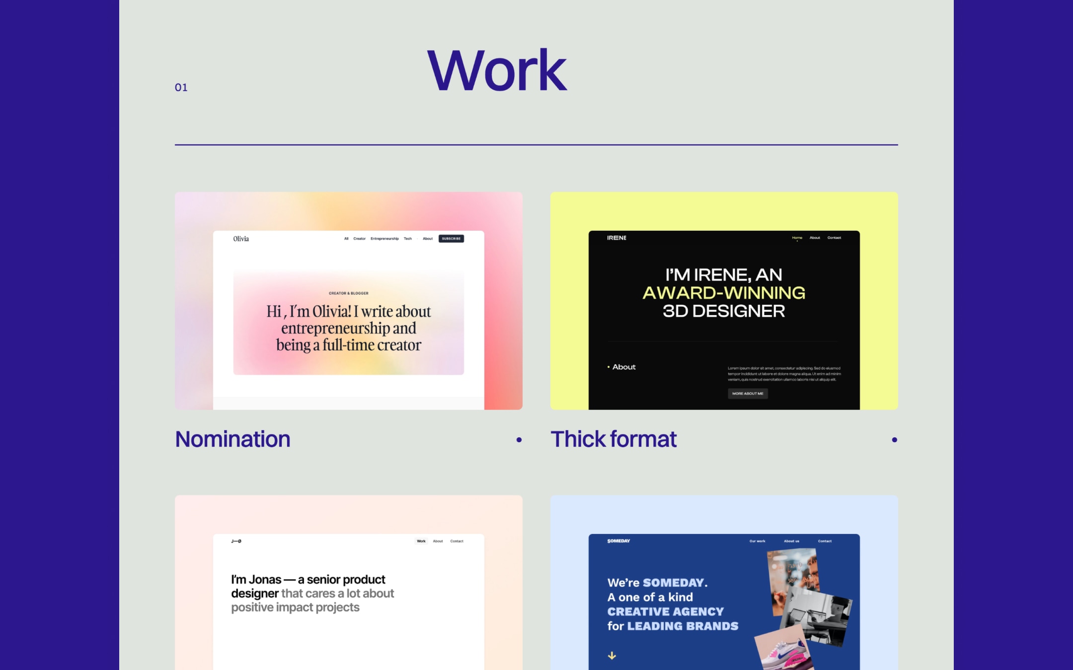 Landon Webflow template image
