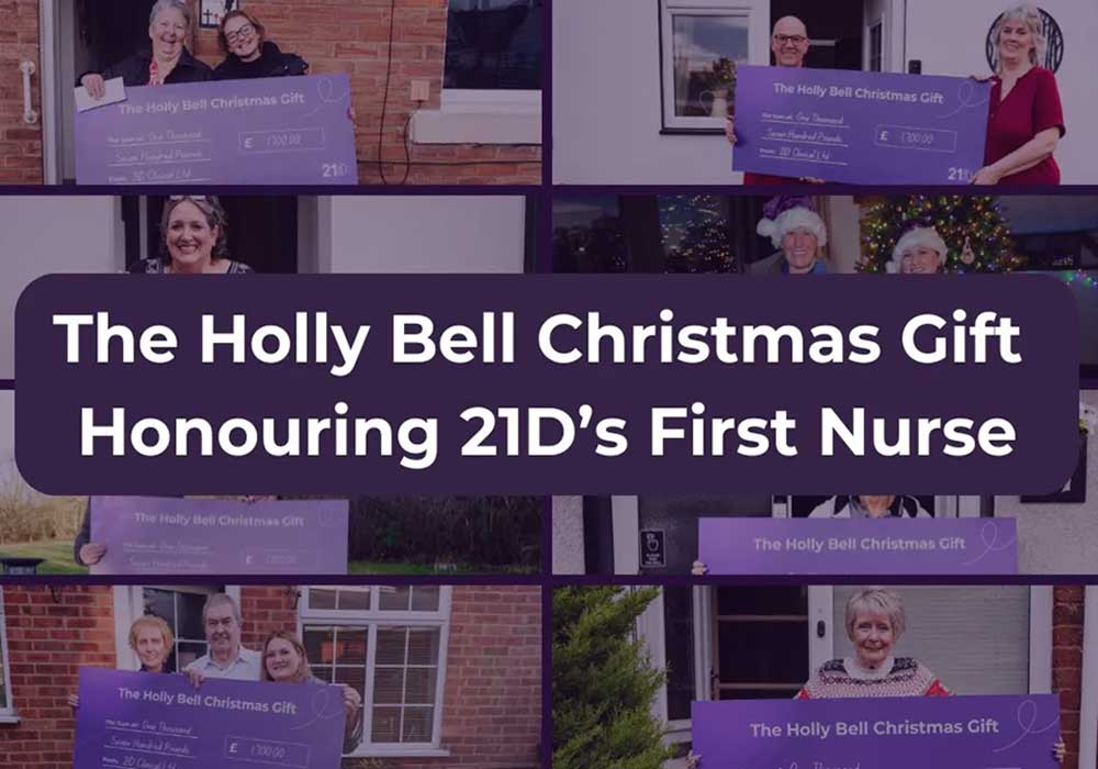The Holly Bell Christmas Gift - Honouring 21D’s First Nurse