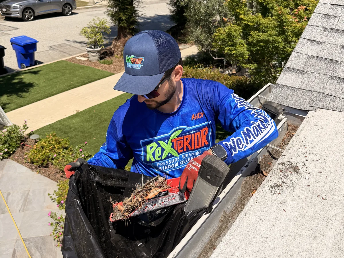 Rexterior gutter cleaning service in Pasadena, CA