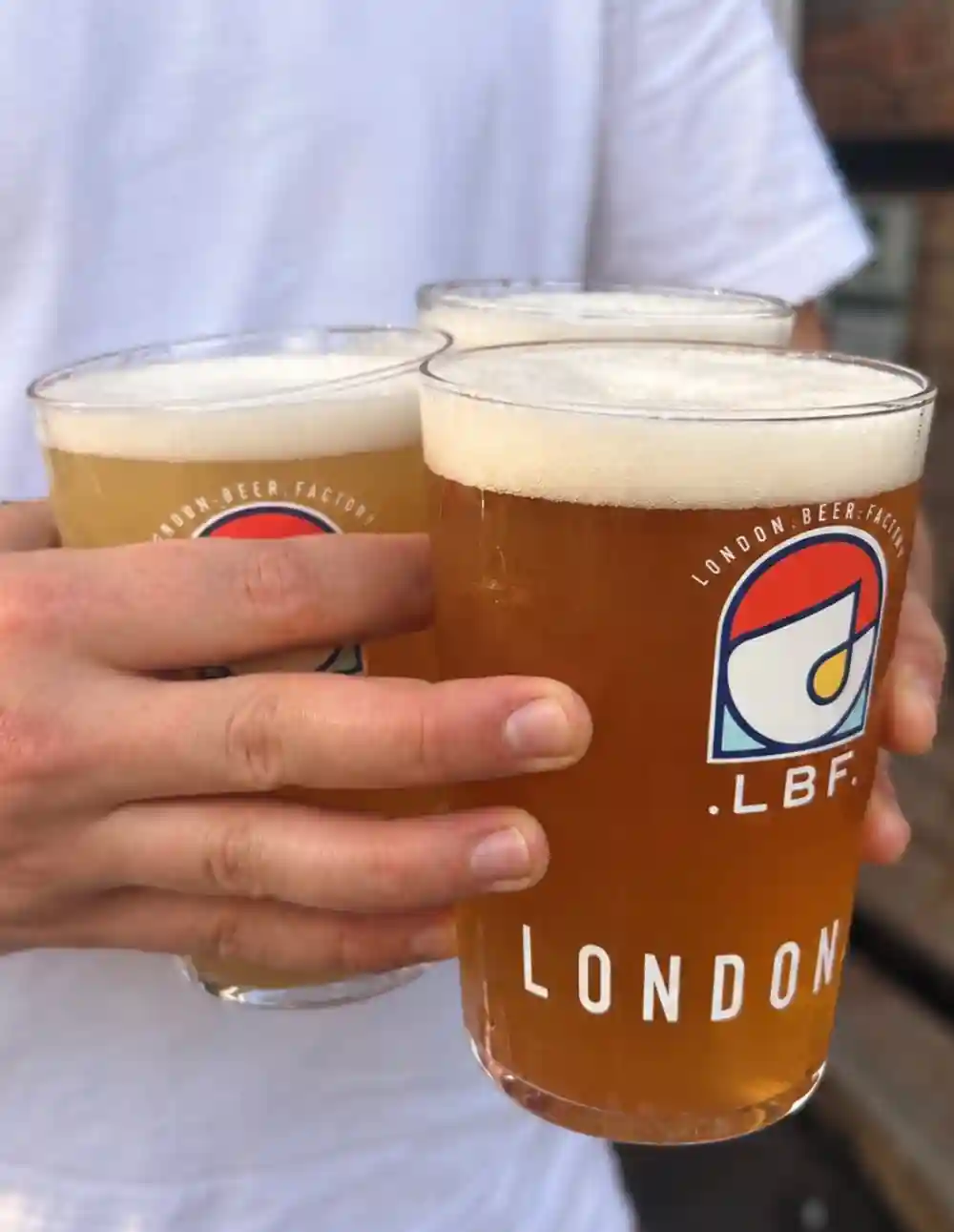 Nothing beats a cold one!

London Beer Factory beers, straight from the taps at The Barrel Project.