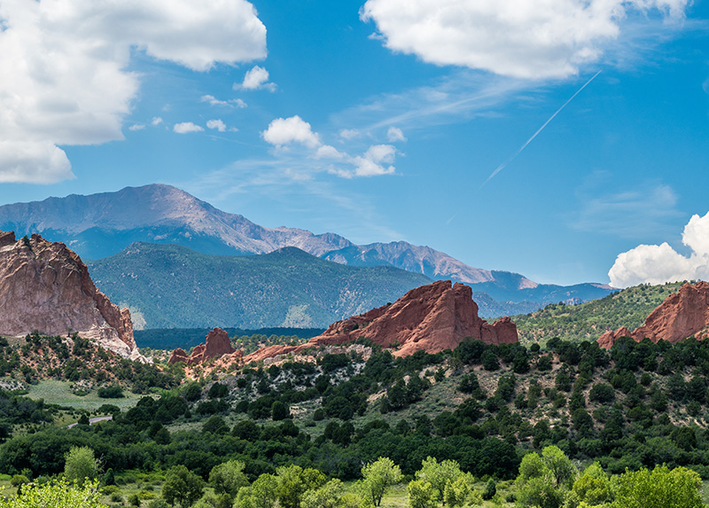Garden of the Gods near Colorado Springs, CO