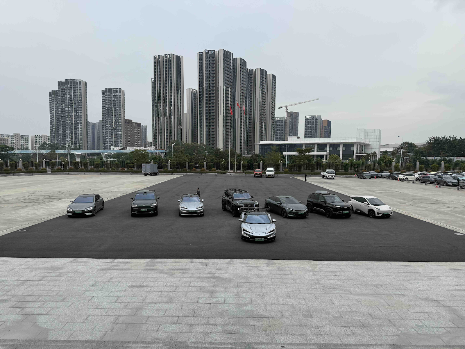 Test driving the range of electric BYD vehicles in China
