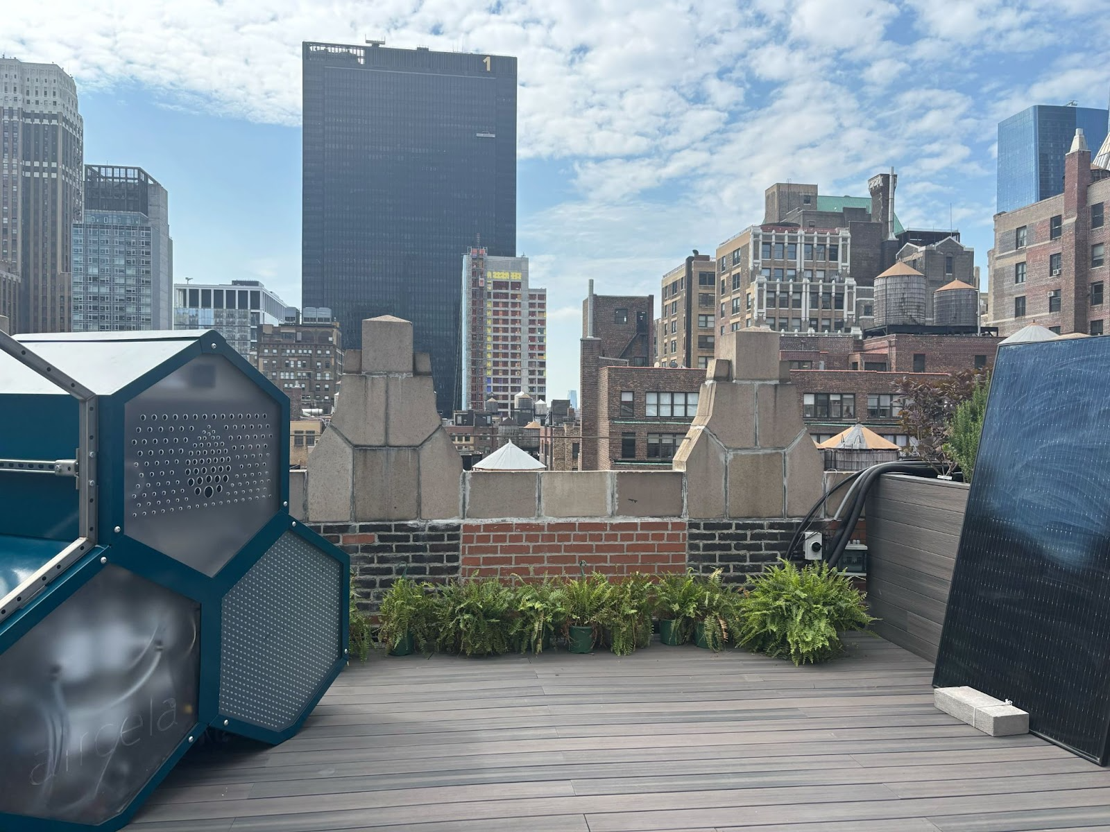 Live direct air capture demo from Aircela at NYC Climate Week 2025
