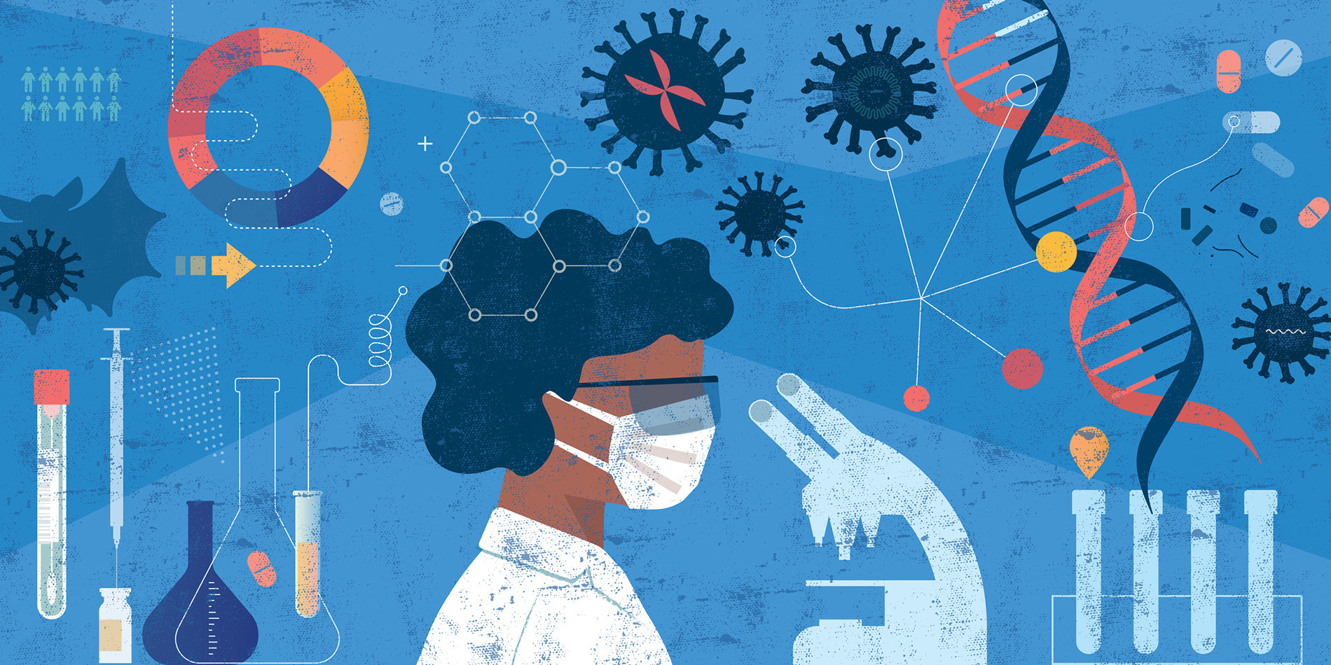 Doctor using Ai drug discovery