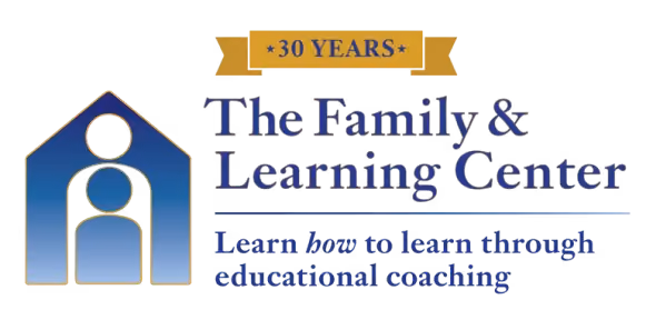Logo for The Family & Learning Center, a preferred partner providing educational coaching, EF coaching, and academic therapy services