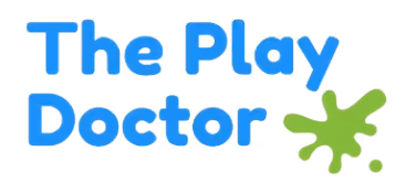Logo for The Play Doctor by Amanda Flyck, providing specialized pediatric occupational therapy (OTD)