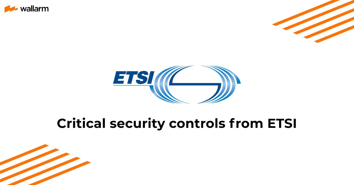 Critical security controls from ETSI 📚 Guide