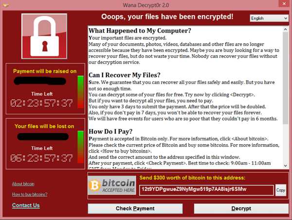WannaCry example