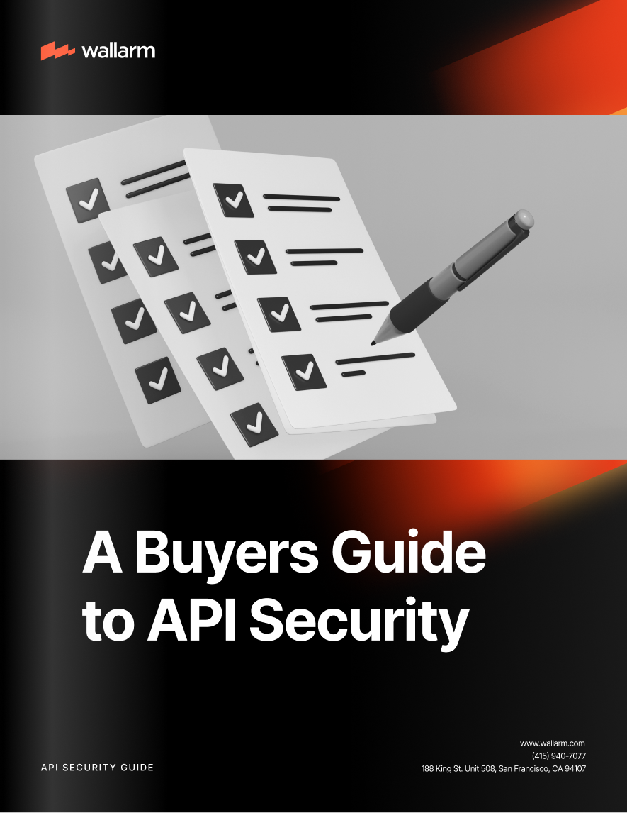 A Buyer's Guide to API Security