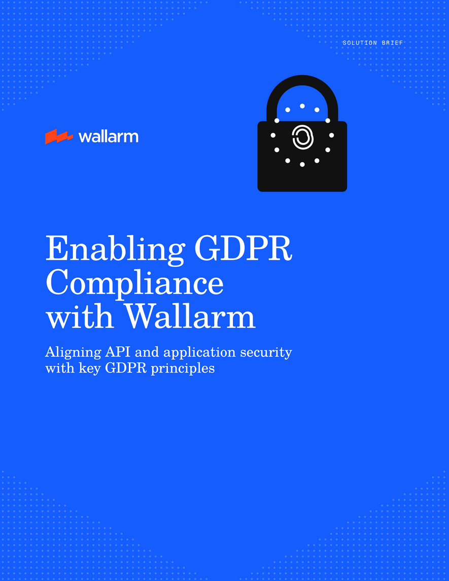 Wallarm and GDPR