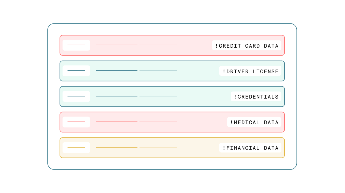 Sensitive Data Flows Illustration