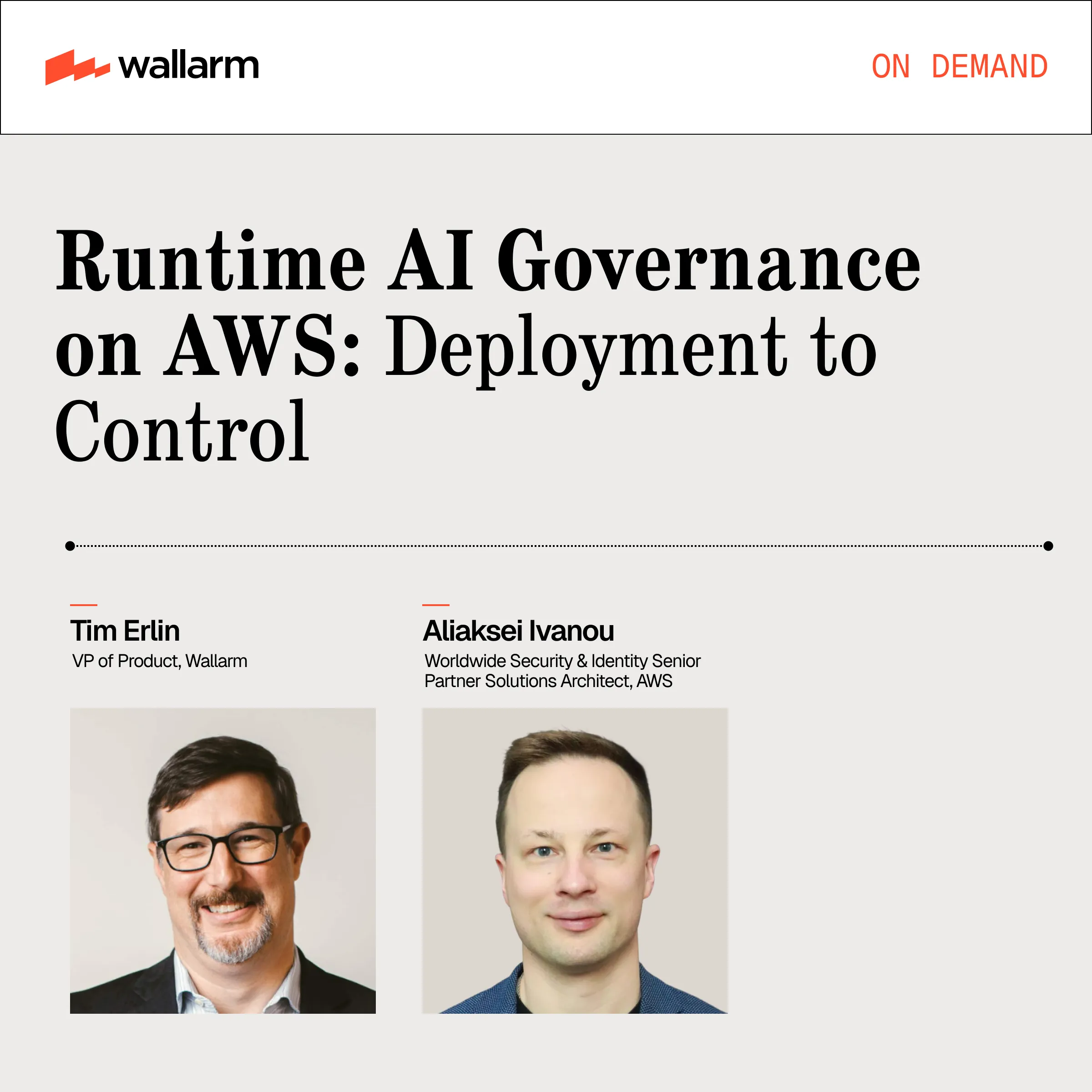 Runtime AI Governance on AWS: Close the Gap Between Deployment and Control