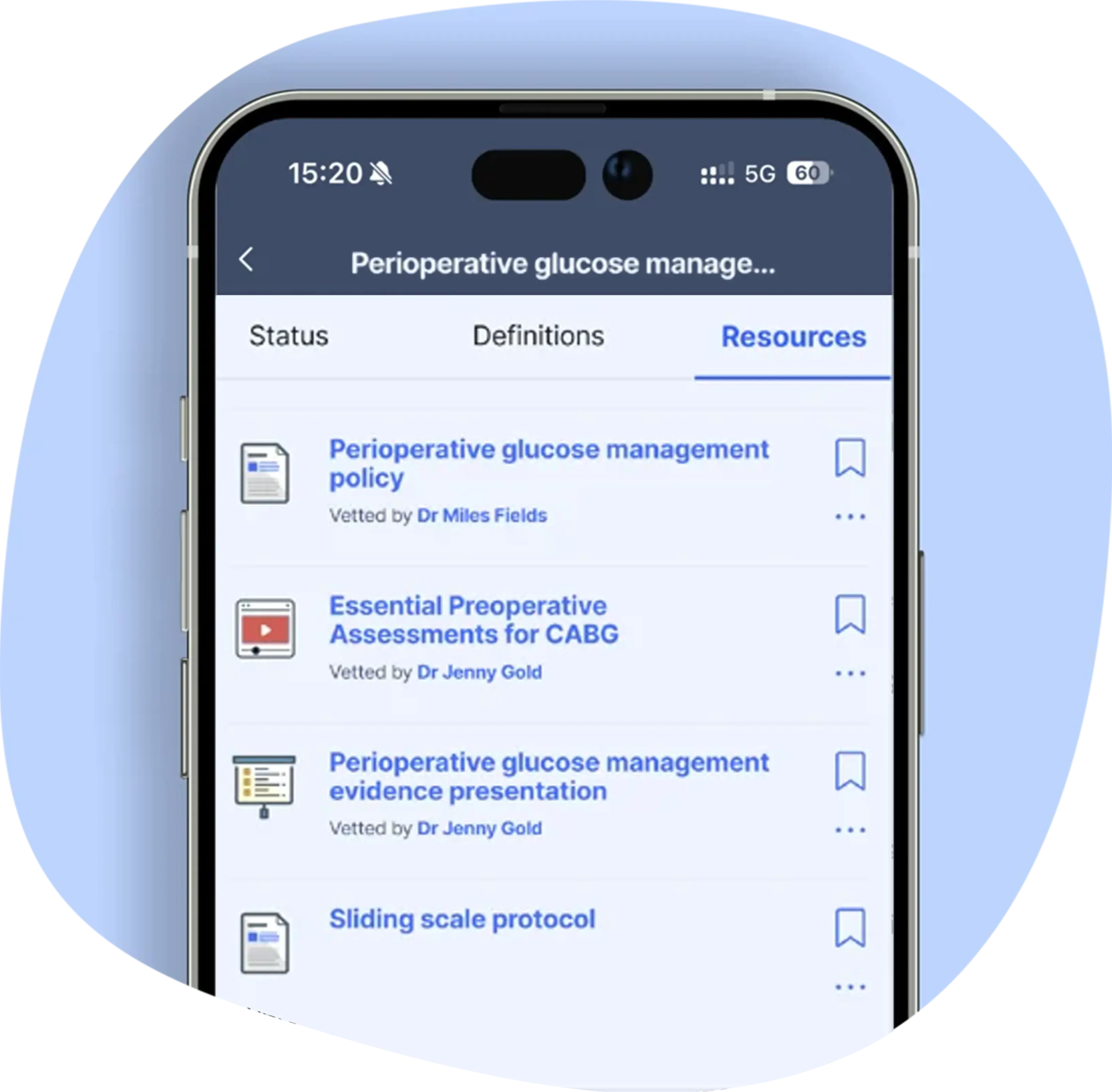 C8 Health clinical policies interface