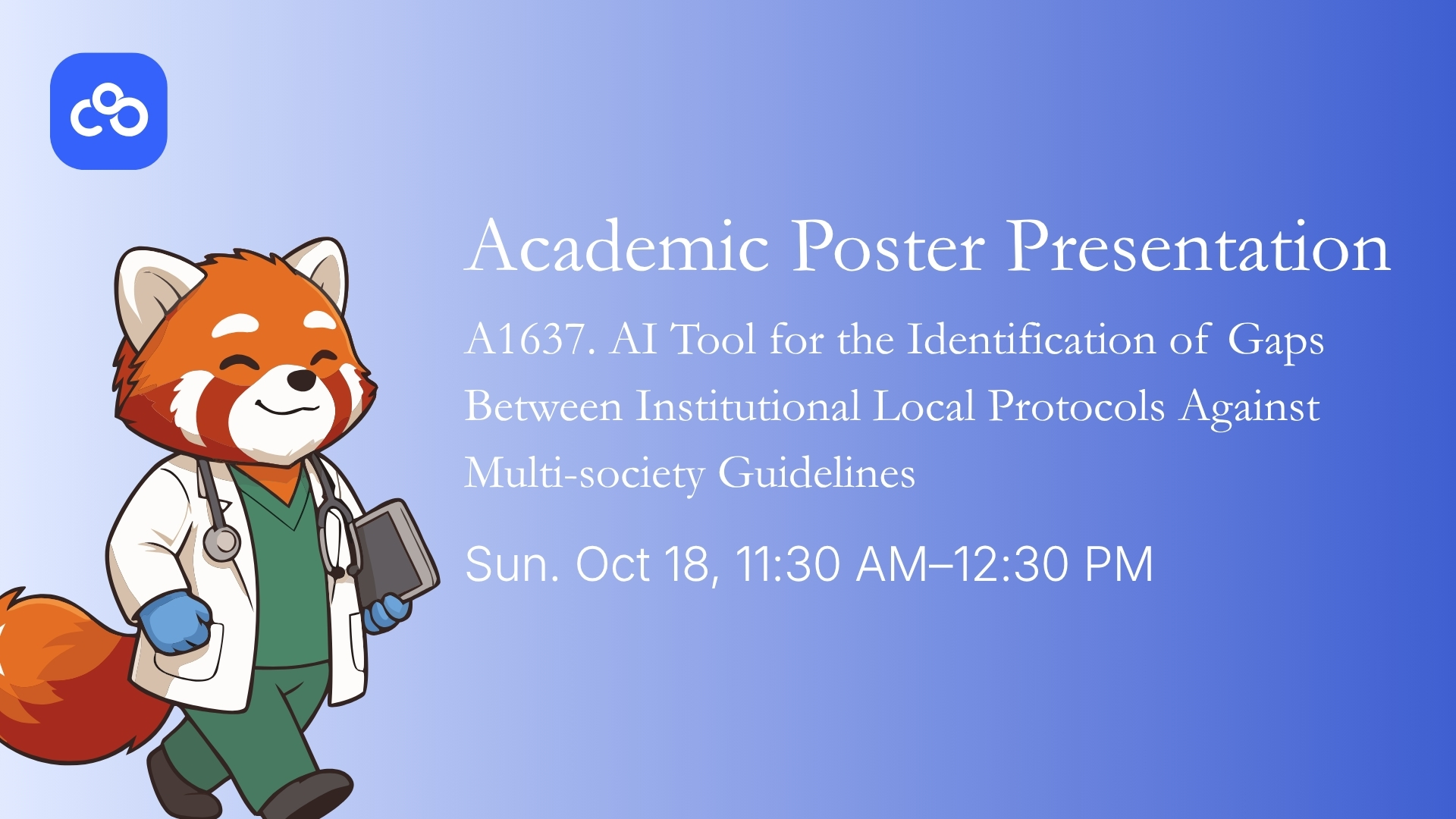 C8 Health poster presentation A1637
