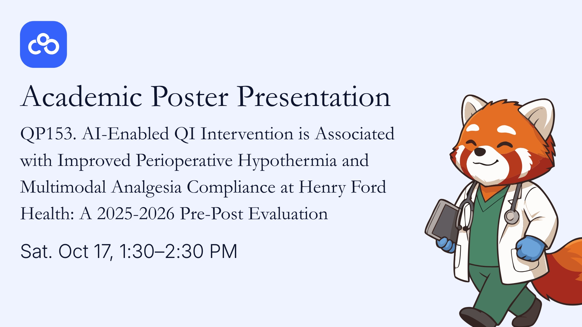 C8 Health poster presentation QP1533